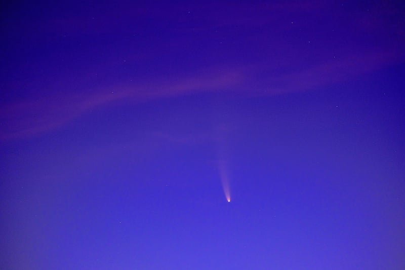 Sparkling Comet Cake